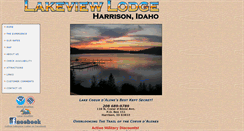 Desktop Screenshot of lakeviewlodge-harrison-idaho.com